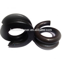 carbon steel double coil spring washer, black double coil spring washer